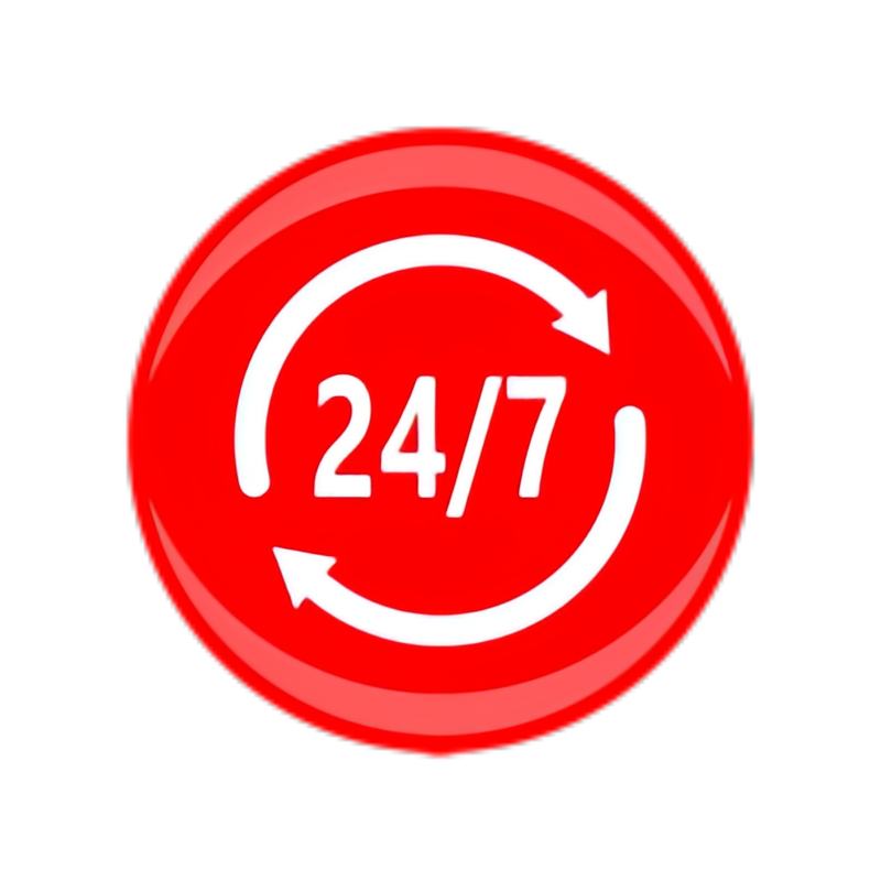 7/24 Online Assistance